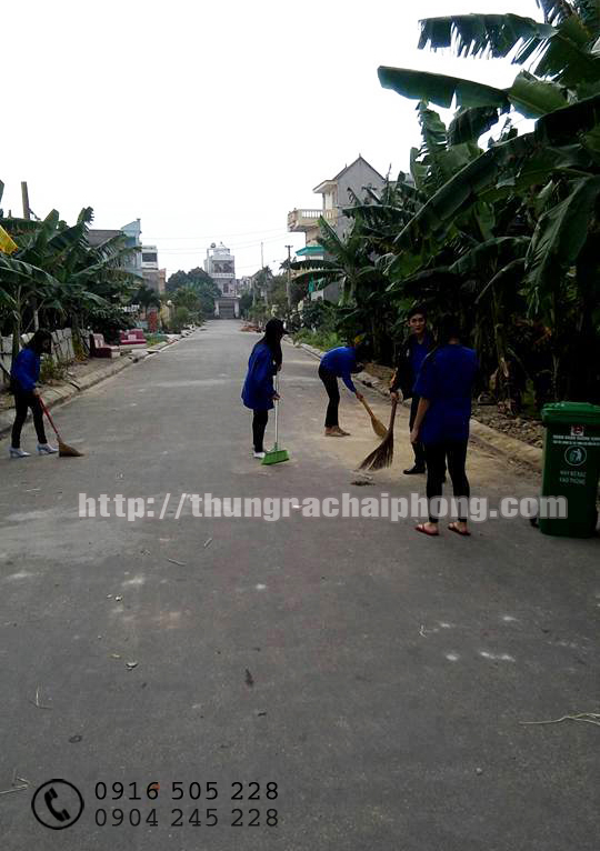 thùng rác công nghiệp tại hải phòng